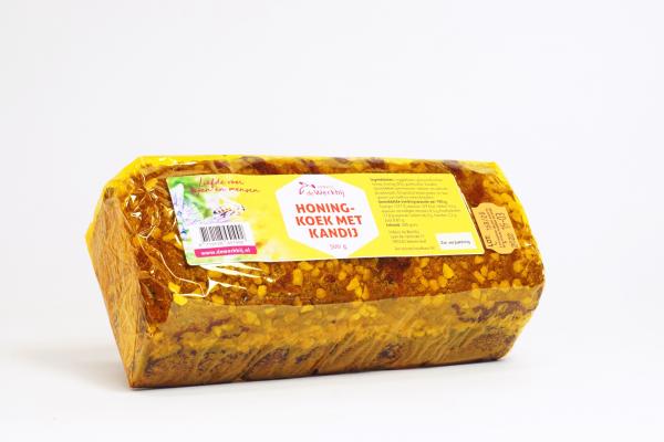 Honingkoek met kandij - 500 gram