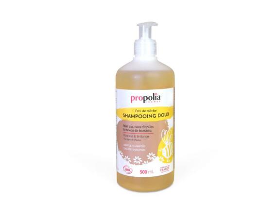 Milde Shampoo Honing Bamboe 500 ml BIO - Propolia (pompfles)