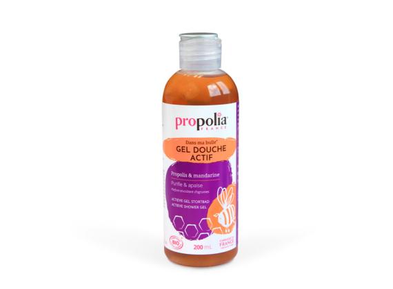 Actieve douchegel met propolis en mandarijn 200 ml, BIO - Propolia