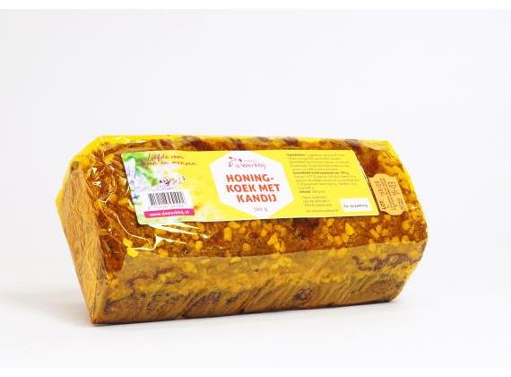 Honingkoek met kandij - 500 gram