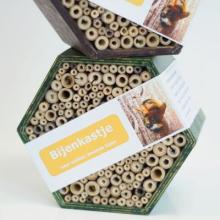 Bijenhotel voor solitaire (wilde) bijen