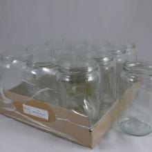 Glazen pot -rond- 720ml (900gram) per 12 stuks (zonder deksel 82mm)