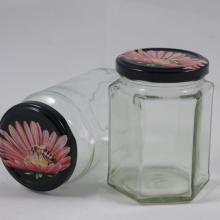 Deksel - 63mm - api fiori -Zwart bij op bloem TO - 60 stuks 